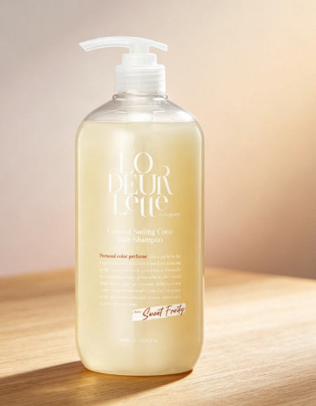 L'ODEURLETTE England Colorfit Sailing Coco Hair Shampoo Luxury Aroma Hair Wash Scalp Refreshing Cleaning Agent
