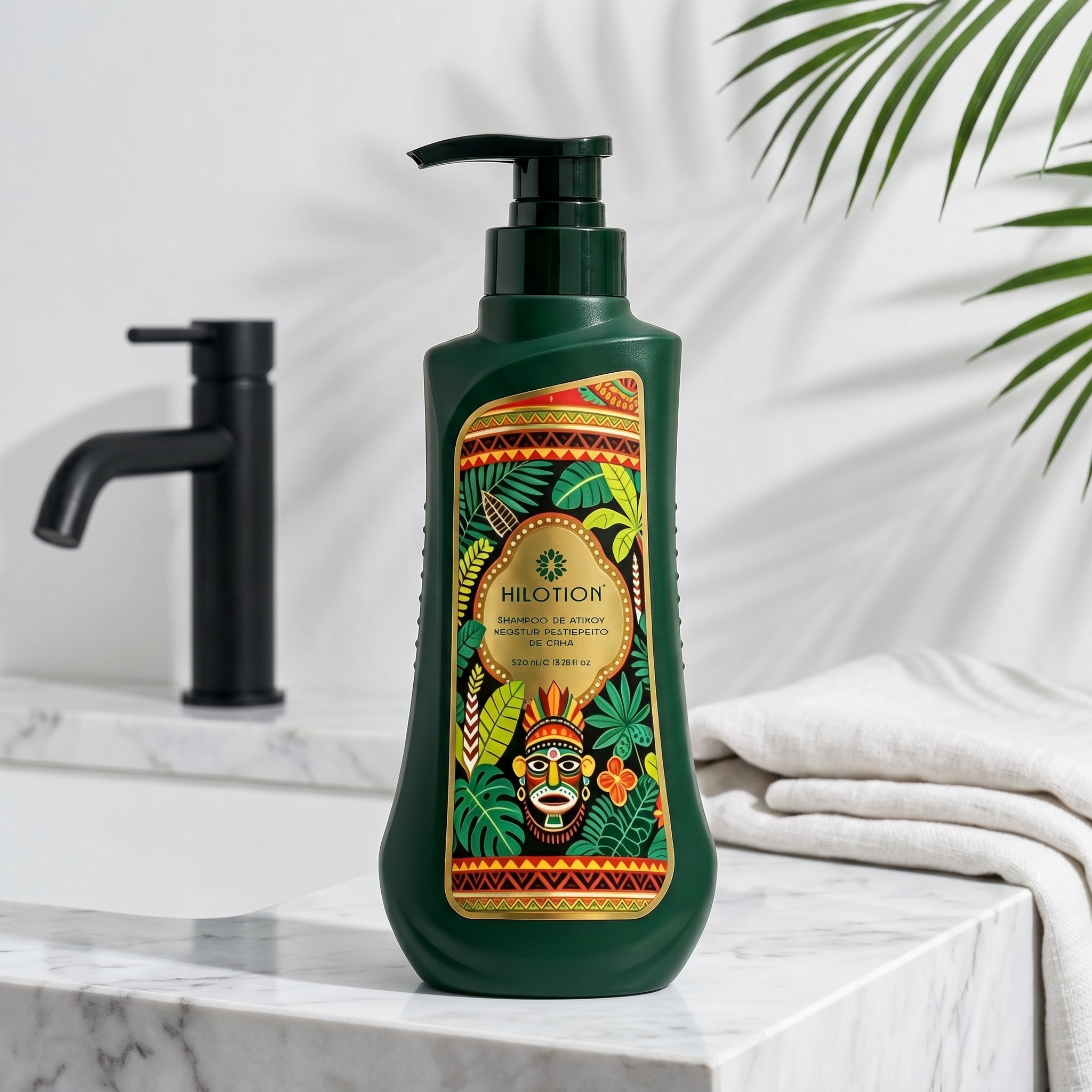 Hilotion Private Label Sulfate-Free Organic Botanicals Rosemary Oil Shampoo with Biotin for Thinning Hair &amp; Anti-Hair Loss