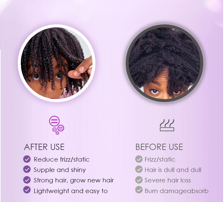 Sulfate Free Shea Butter Black Jamaican Castor Oil Shampoo Repair Moisturize Grow Healthy Hair for Damaged Dry Curly Frizzy