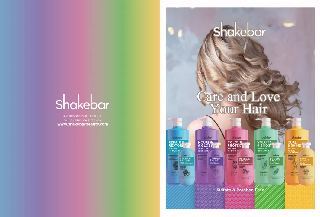 Shakebar Private Label Manuka Honey Smooth Vitamin Hair Care Products Shampoo Conditioner