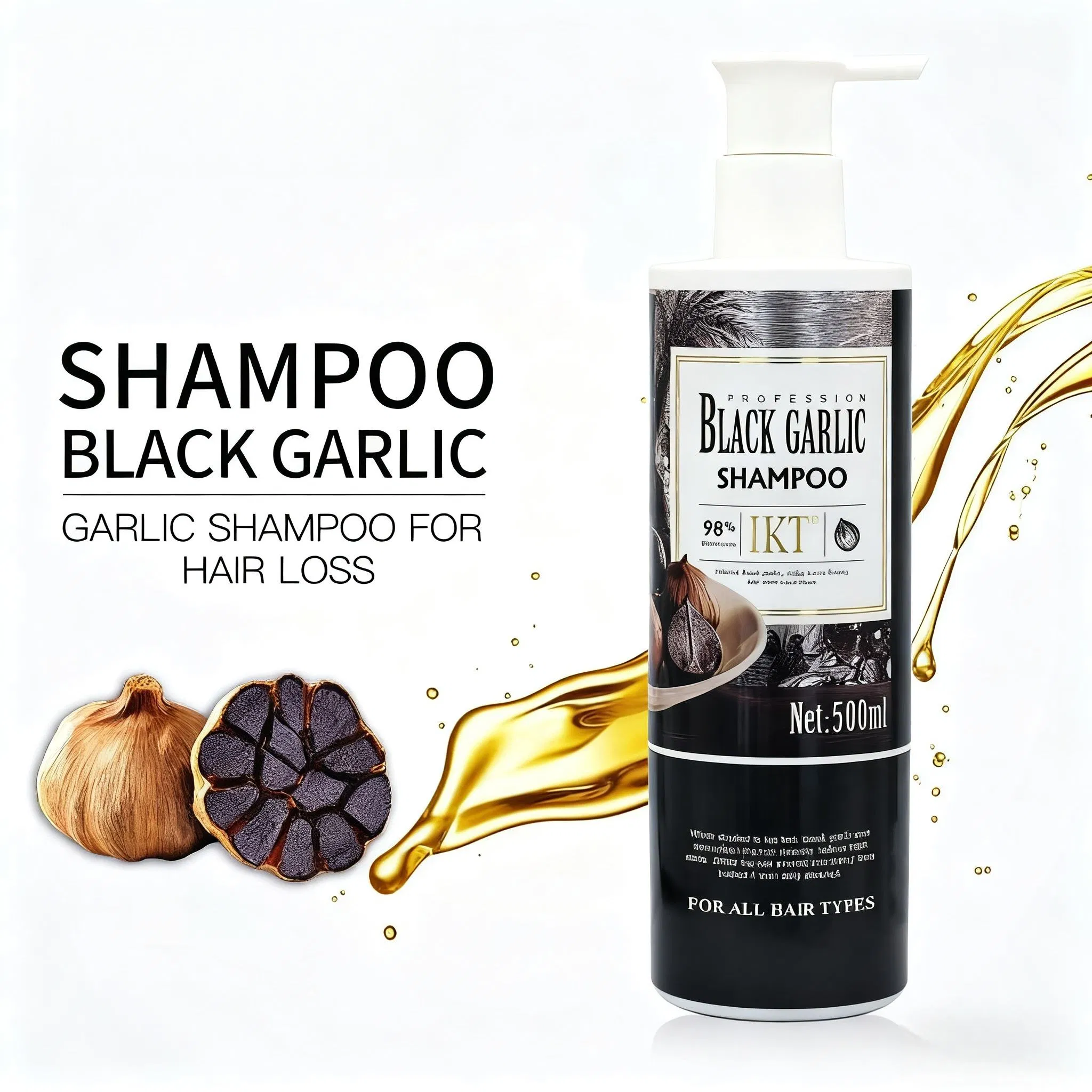 OEM Custom Luxury Private Label Set Sulphate-Free Collagen Biotin Lightness Shampoo and Conditioner Moisturizing Hair