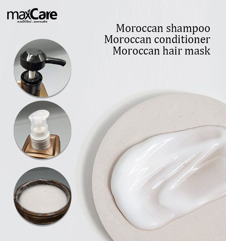 For Custom Natural Organic Cream Shampoo with Argan Oil Smoothing &amp; Moisturizing Nourishing Formula