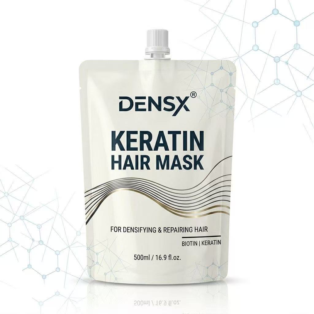 Densx 300ml Private Label Biotin Keratin Hair Shampoo Conditioner Set for DENSIFYING &amp; REPAIRING HAIR