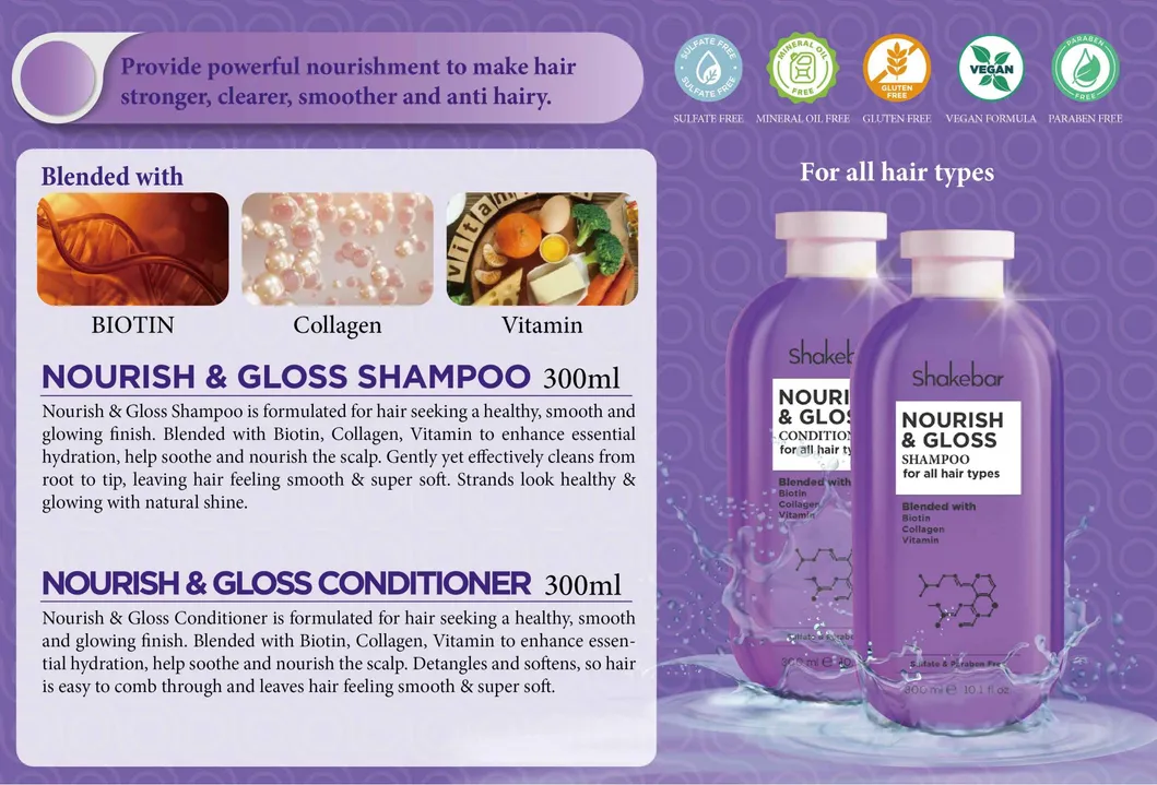 Hair Shampoo Conditioner Customization