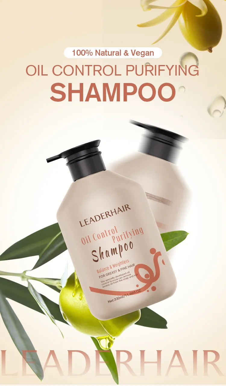 Oil Control Volumizing Shampoo Packaging View