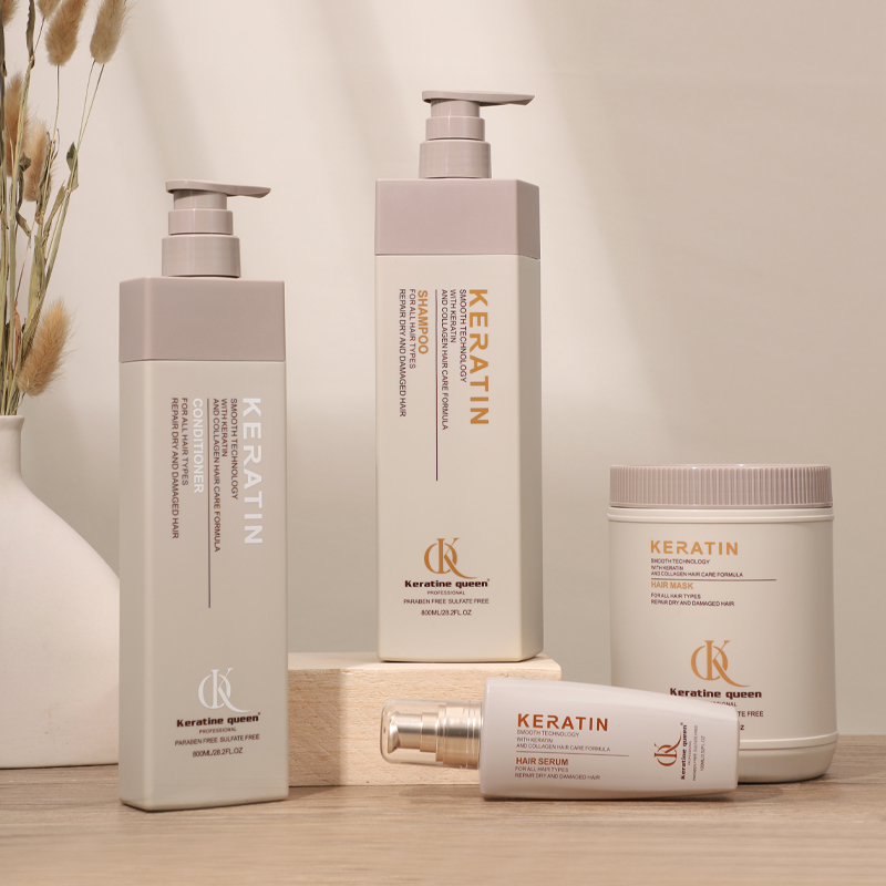 Private Label Hair Care Hair Shampoo Anti Dandruff Care Repair Damaged Treatments 800ml KQ Keratin Hair Shampoo