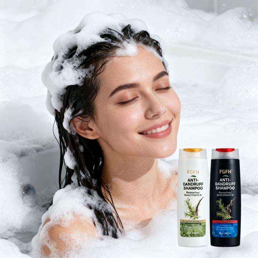 High Efficiency Anti-Dandruff Biotin Vitamin B5 Dry Hair Shampoo