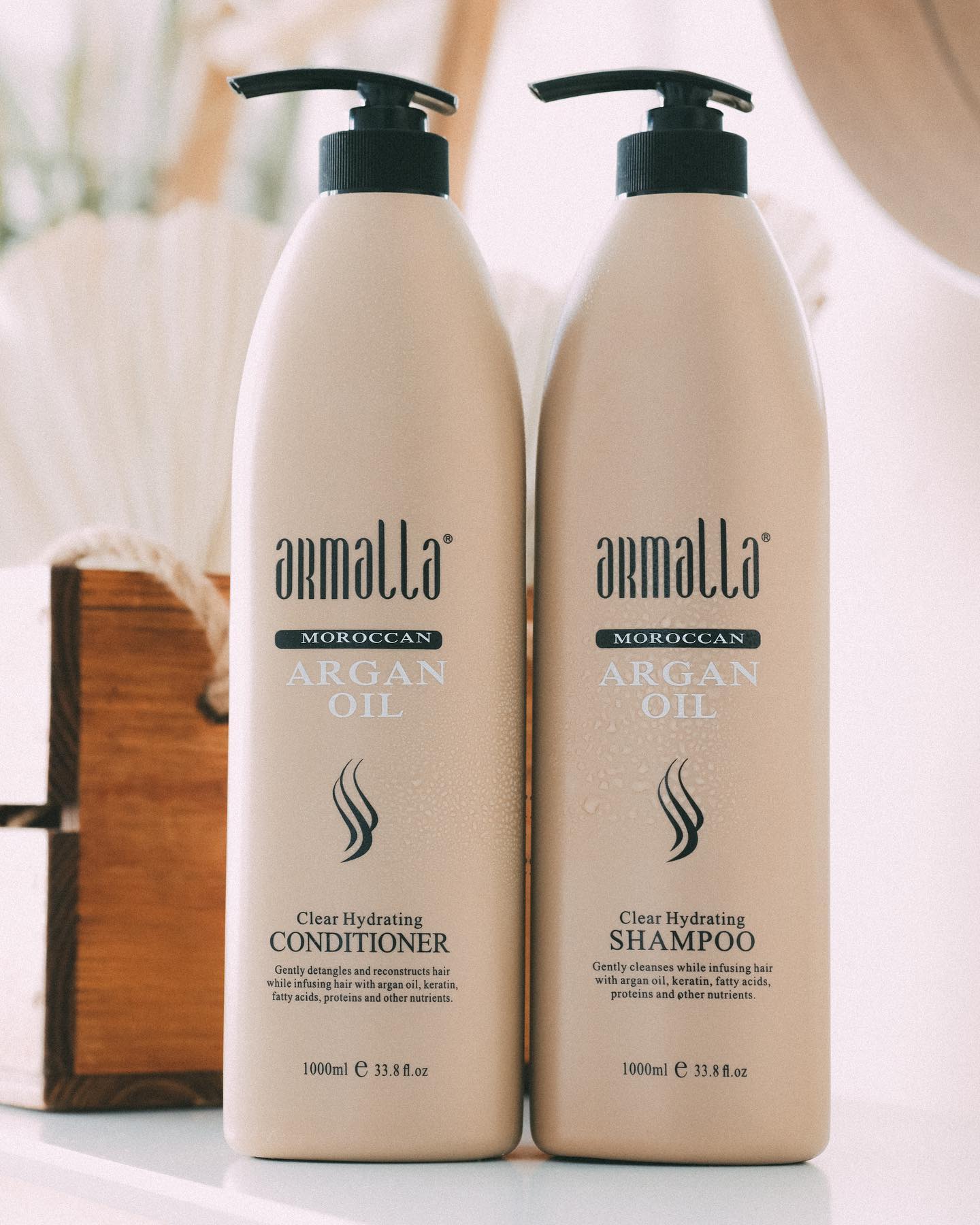300ml Wholesale Private Label Afro Hair Care Product Organic Argan Oil Hair Shampoo for Dry Damaged Hair