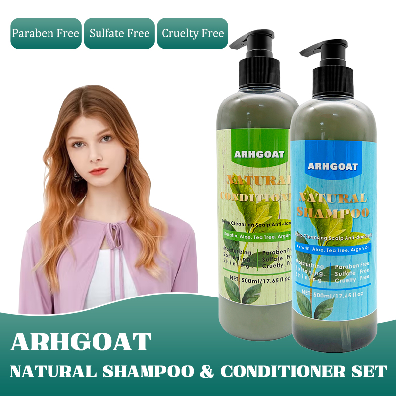 Customized Creat Your Own BrandTea Tree Shampoo and Conditioner Organic Scalp Care Hair Product