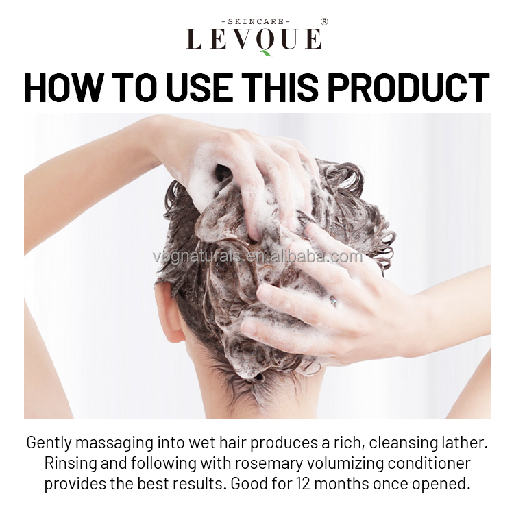Private Label OEM Anti Hair Loss Rosemary Shampoo Conditioner, Nourishing Hair Growth Hair Care Set with Rosemary Oil