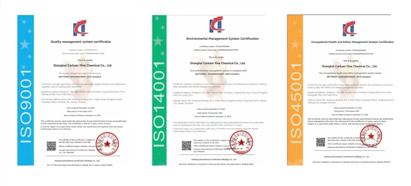 Certificates