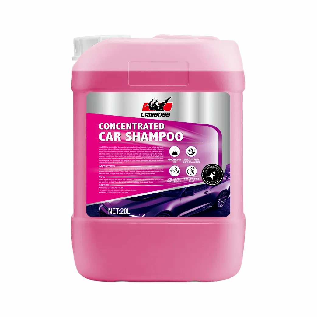 Lamboss Private Label Car Wash Shampoo and Wax in One
