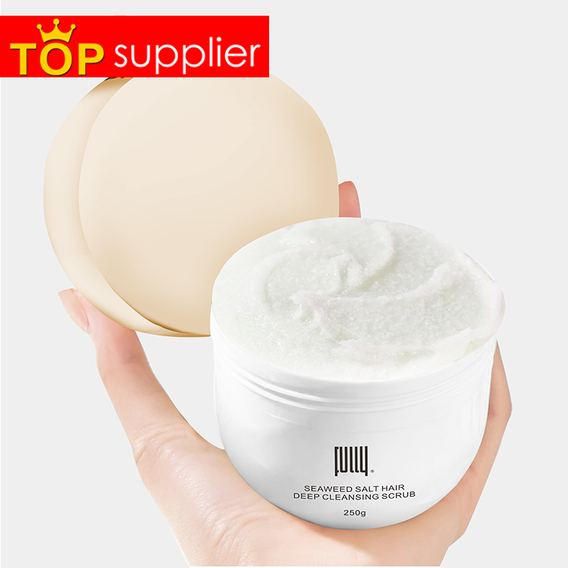 Premium Private Label Hair Shampoo Seaweed Salt Hair Deep Strong Cleansing Shampoo