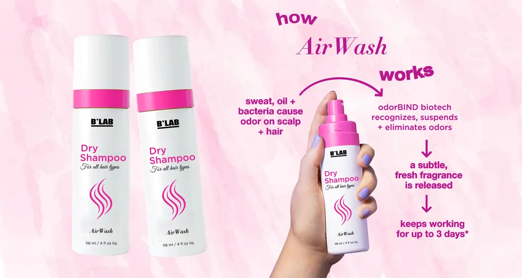 Custom Non-Aerosol Instant Fresh Volumizing Hair Dry Shampoo