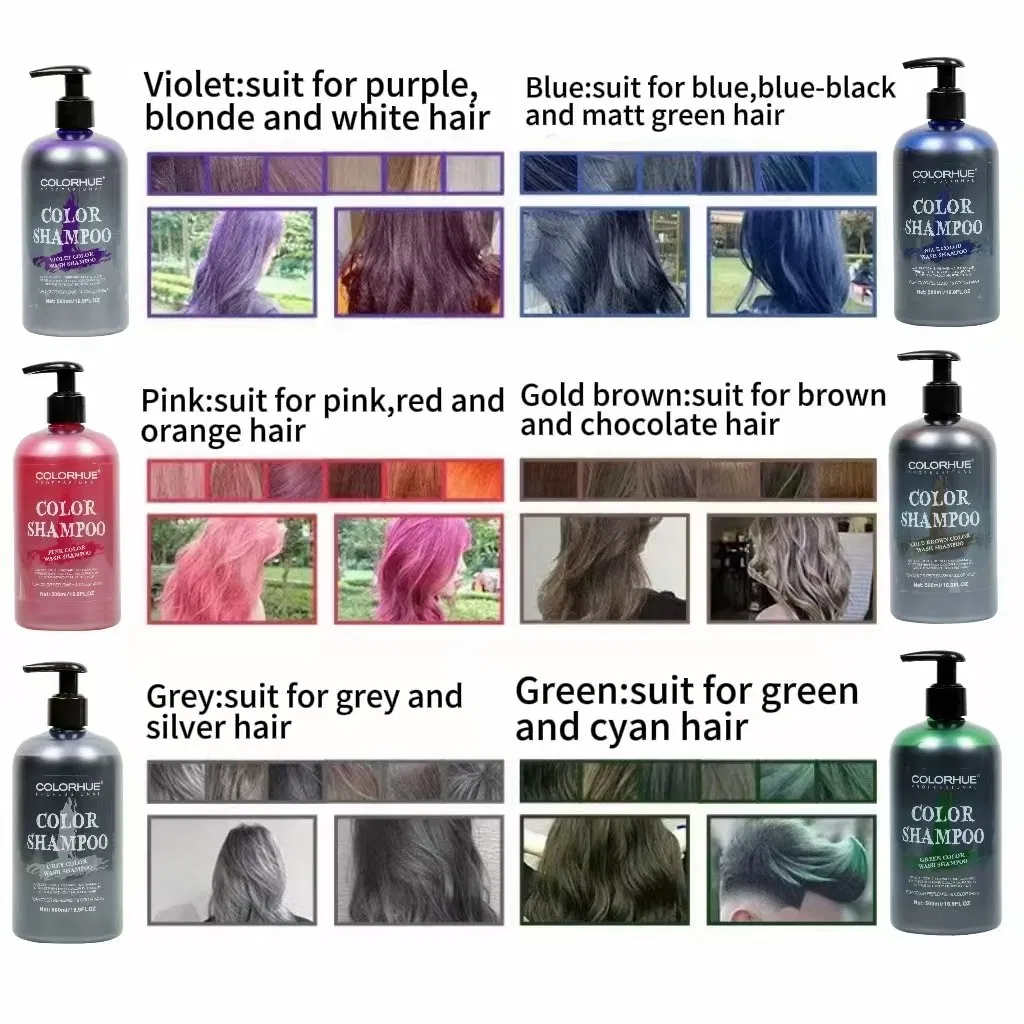 How to use color wash shampoo directions