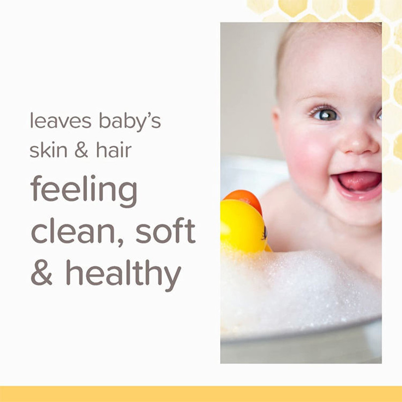 Wholesale in Stock 354.8ml Organic 2-in-1 Shampoo and Body Wash for Kids Baby Body Moisturizing Tear-Free Formula Shower Gel