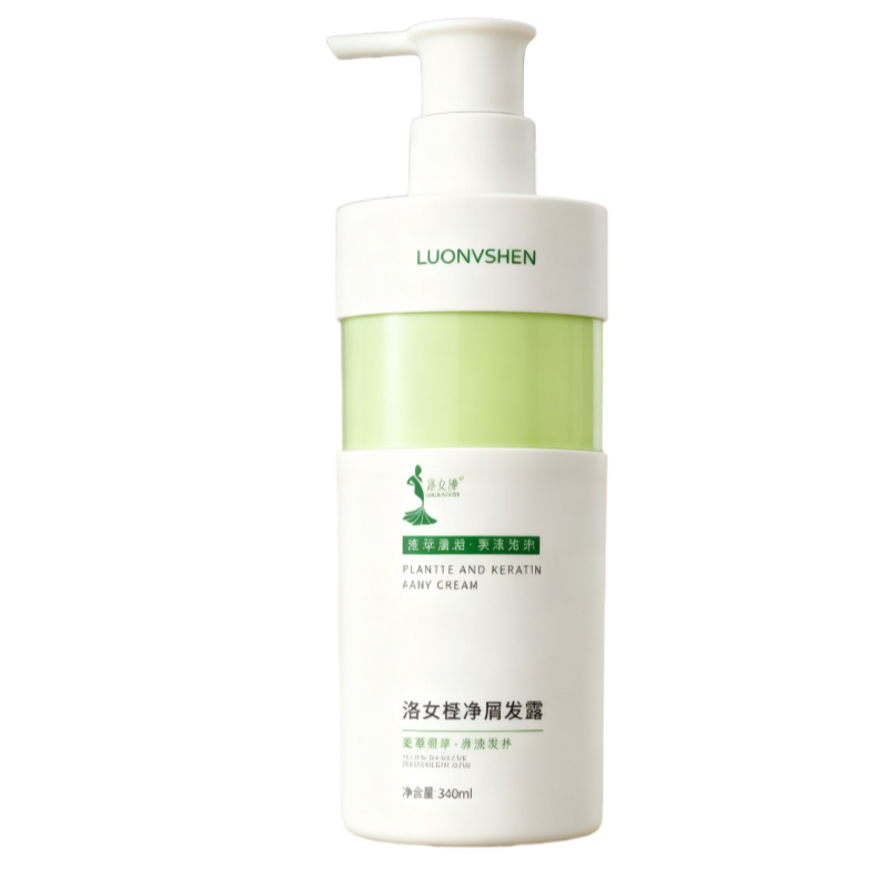 LUONVSHEN Anti Dandruff Shampoo, Plant Keratin Scalp Care 340ml