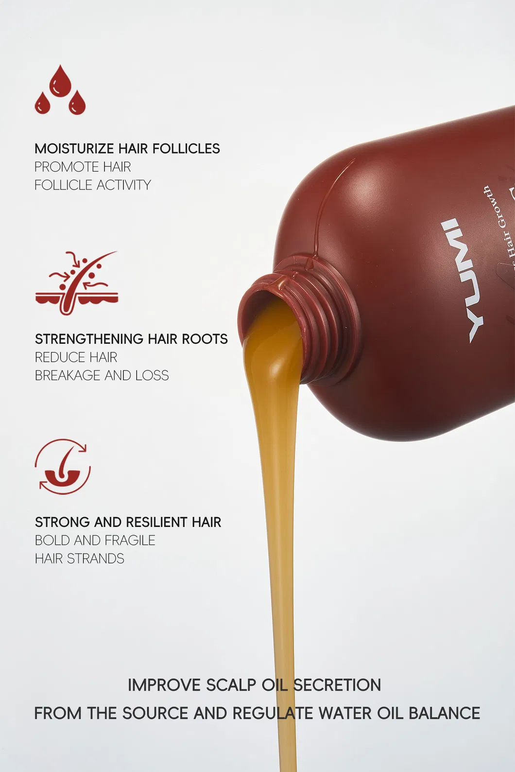 Ginger Anti Hair Loss Hair Growth Shampoo