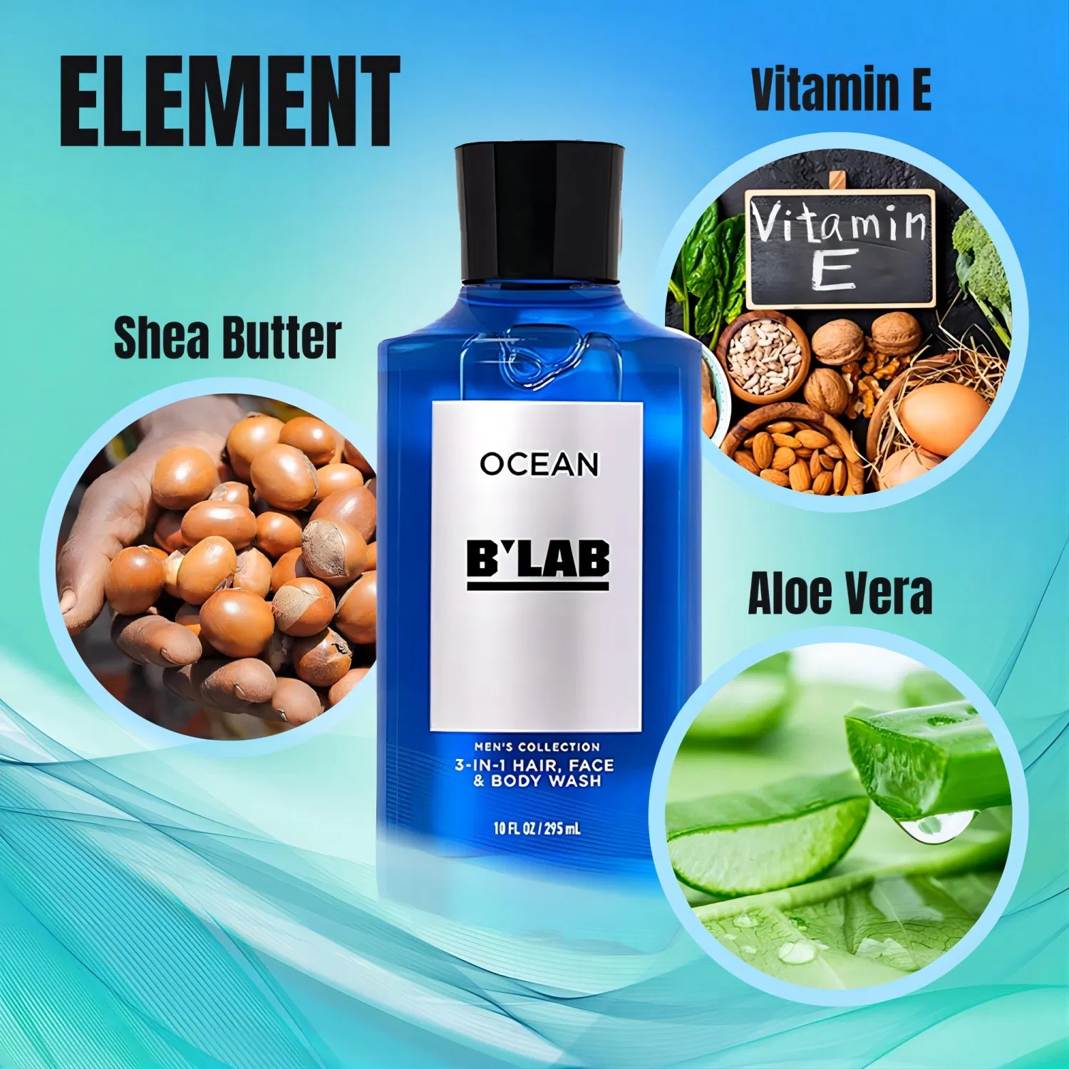 Private Label Hair Products Men Hydrating Hair Shampoo