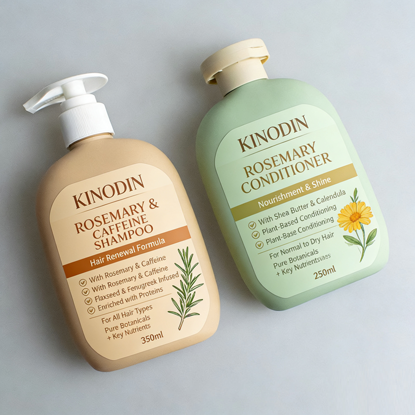 KINODIN Ginger Herbal Anti-Hair Loss Hair Growth Unisex Shampoo Dry/Damaged Hair Oil Control Home Use Cream Anti-Itching