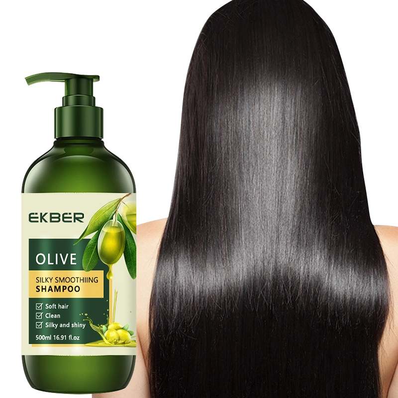 Private Label Organic Arrival Olive Fruit Extract Daily Cleaning Moisturizing Protective Treatment Olive Oil Shampoo