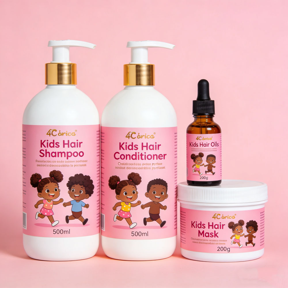 Wholesale Kids Hair Care Set 2 in 1 Shampoo Conditioner Leave In Styling Kit