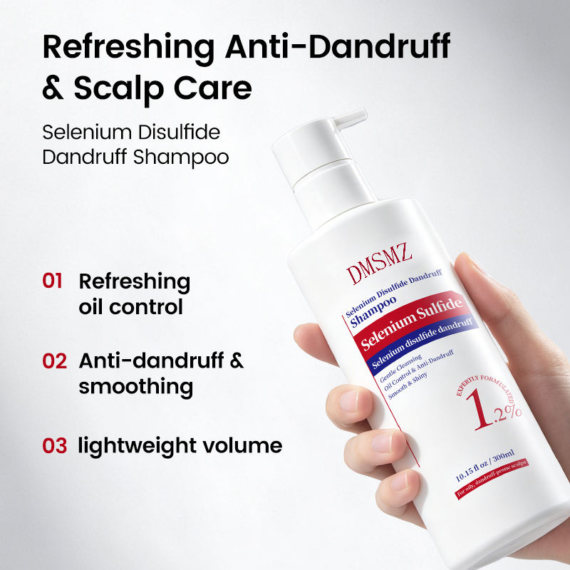 Deep Cleansing Scalp Nourishing Hair Roots Anti-Dandruff &amp; Oil Control Selenium Sulfide Shampoo