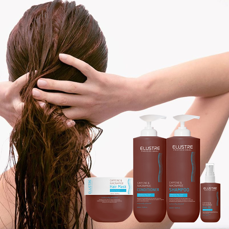 Coffee &amp; Niacinamide Anti-Dandruff Hair Shampoo | Oil Control &amp; Scalp Stimulating Cleanser | Fluffy Vegan OEM Formula