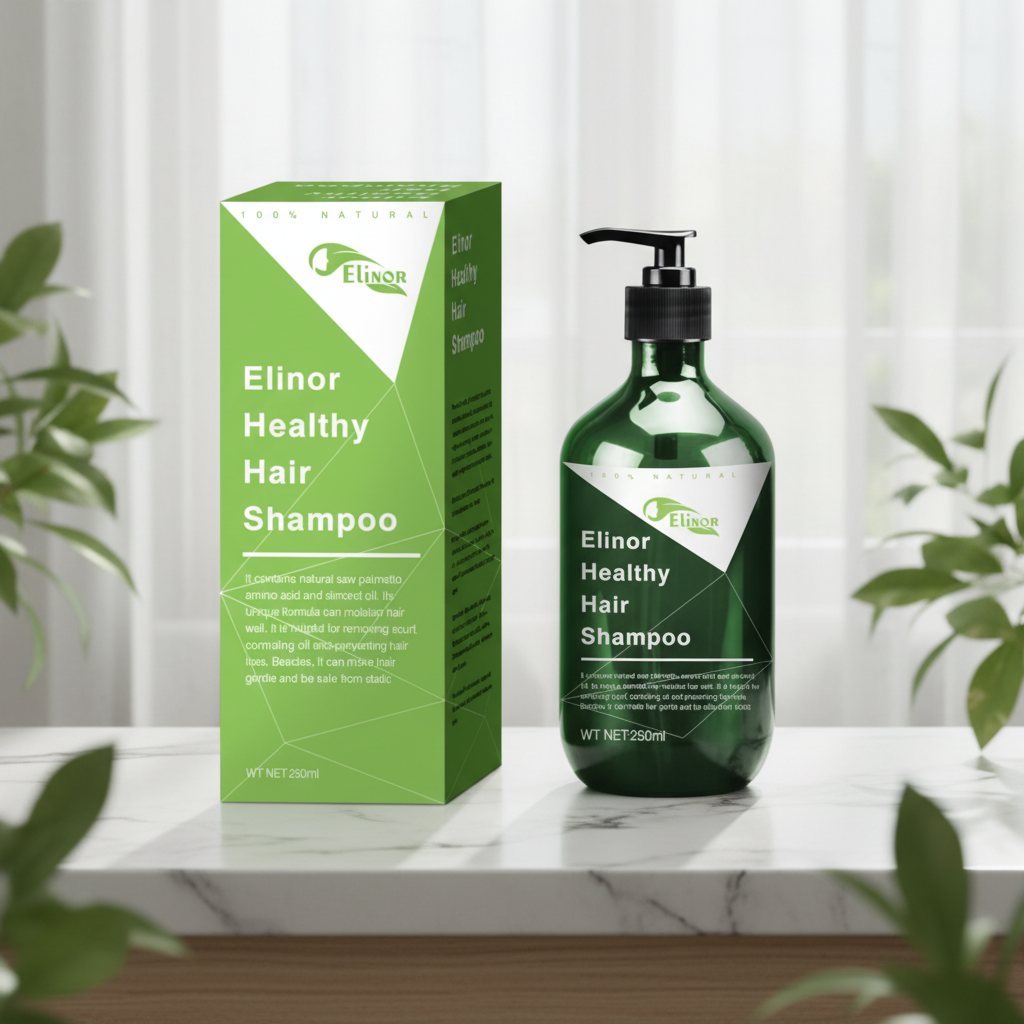 Custom Logo Private Label Herbal Shampoo 300ml Damaged Hair Moisturizing Smoothing Clearing Refreshing