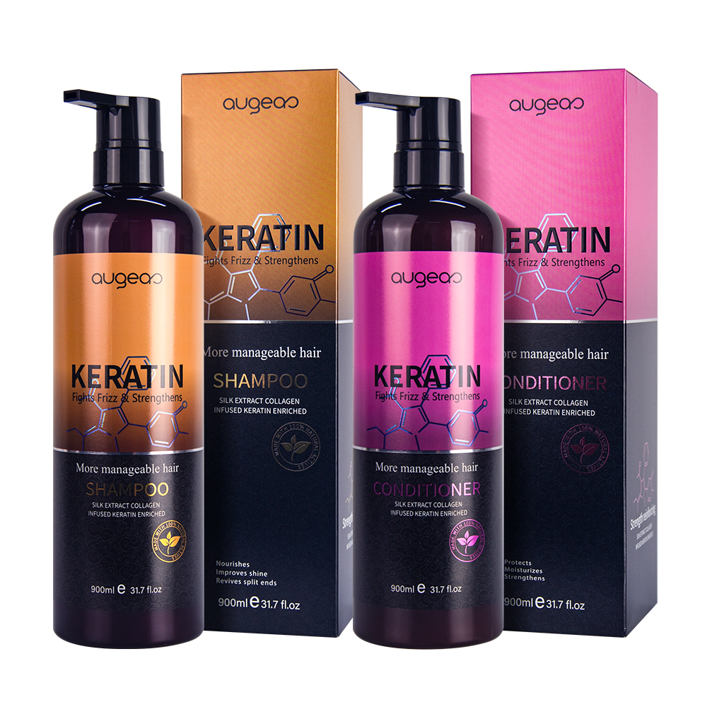 oem Augeas hair care products Refreshing Argan Oil Nourishing Ginseng Sulfate Free argan oil Keratin treatment hair shampoo