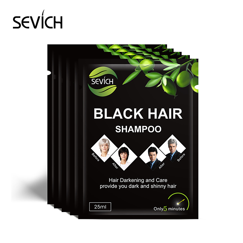 Organic Hair Dye Black Herbal Hair Shampoo