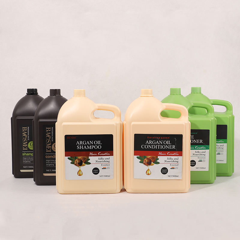 Professional Salon Hotel 5 Liter Shampoo High-capacity Moisturizing Deep Cleansing Private Label Argan Oil 5l Hair Shampoo