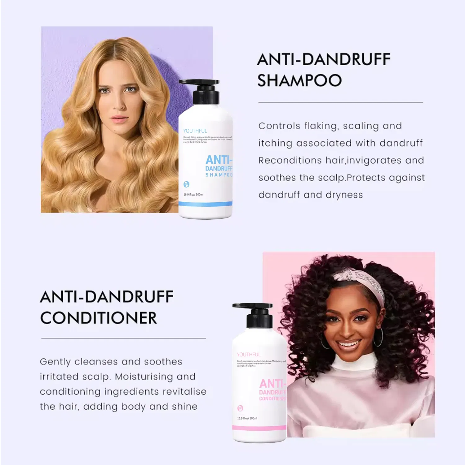Color-Protection Anti Yellow Purple Shampoo