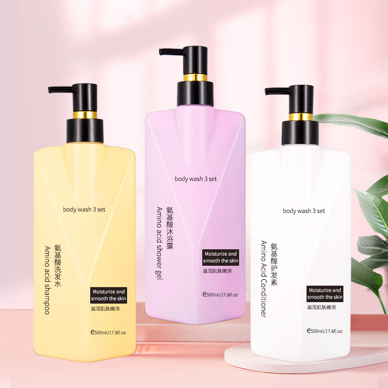 ODM OEM Natural Amino Acid Shampoo Anti Dandruff Hair Shampoo Clear Shampoo for Moisturizing Hair Fluffy
