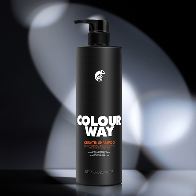 Colourway Hair Care Keratin Shampoo Volumizing Hydrating Fluffy Nourishing Repair Scalp OEM