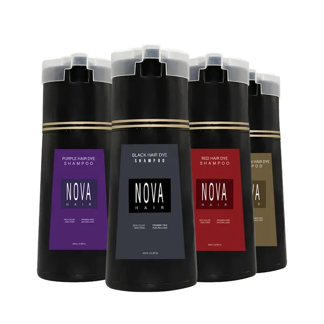 Wholesale Herbal Natural Dye Shampoo for Women & Men