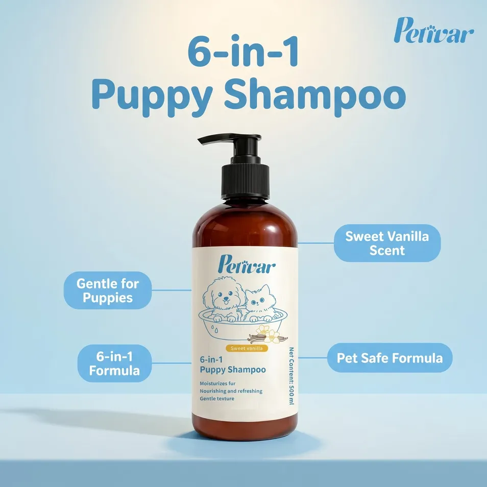 6-in-1 Puppy Grooming Shampoo