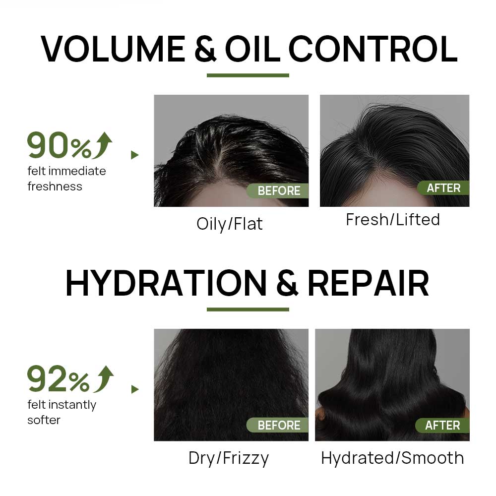 Luxury Vegan Herbal Hair Care Shampoo Set White Truffle Amino Acids Volume Moisturizing Oil Control Smoothing Shampoo