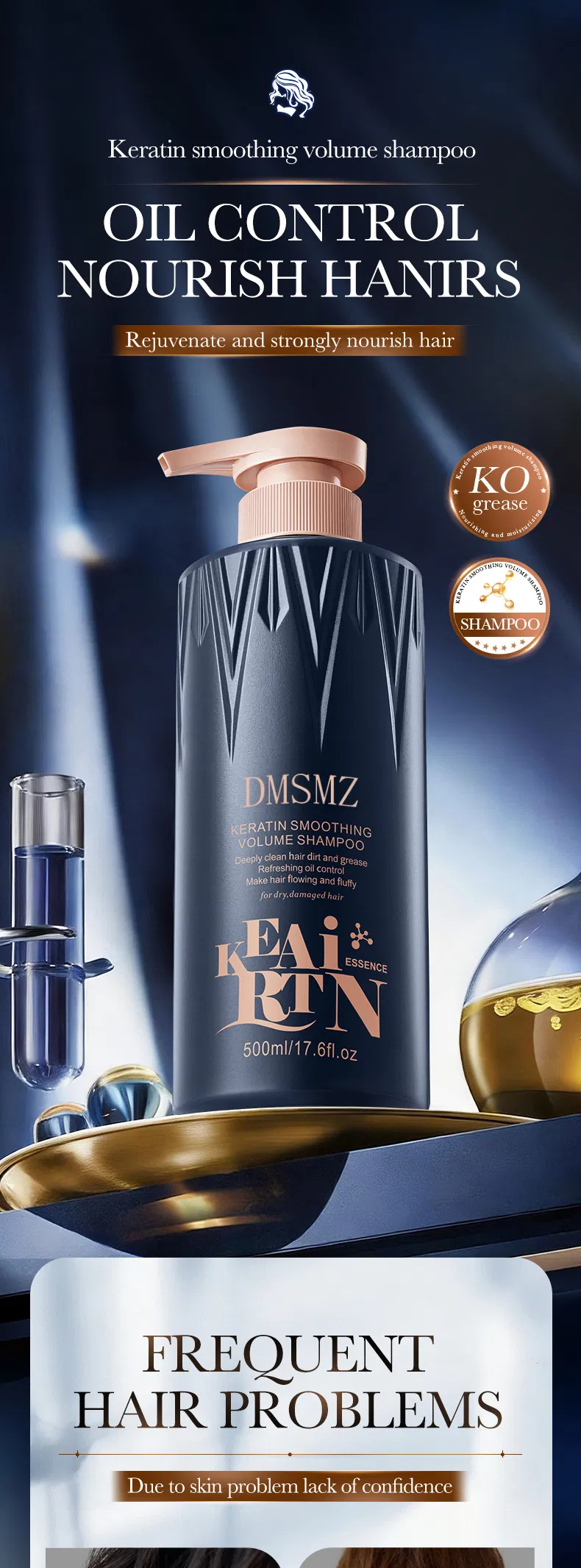 Keratin Smoothing Hair Care