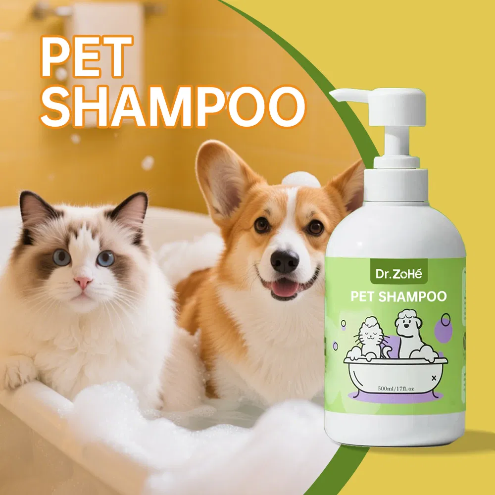 Antibacterial & Anti-Mite Cat and Dog Universal Pet Shampoo Spec