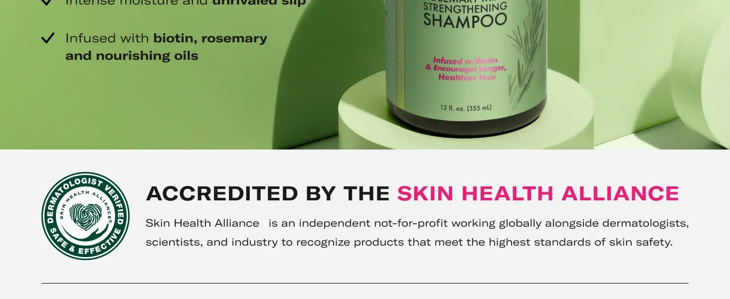 Organics Rosemary Mint Hair Strengthening Biotin Shampoo Feature Image 2