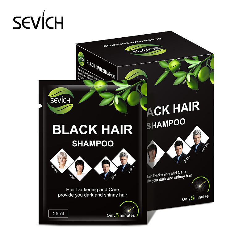 Organic Hair Dye Black Herbal Hair Shampoo