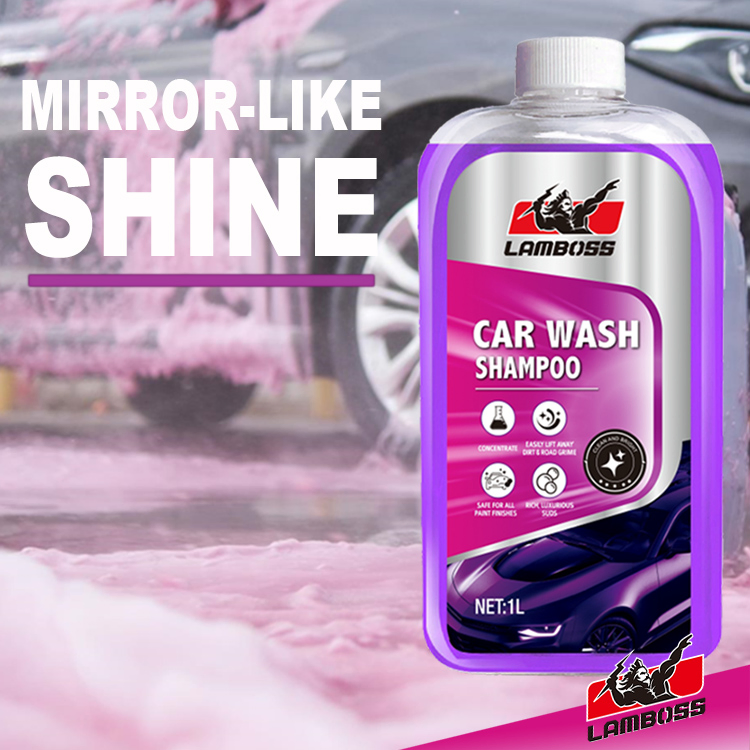 Lamboss Private Label Car Wash Shampoo and Wax in One