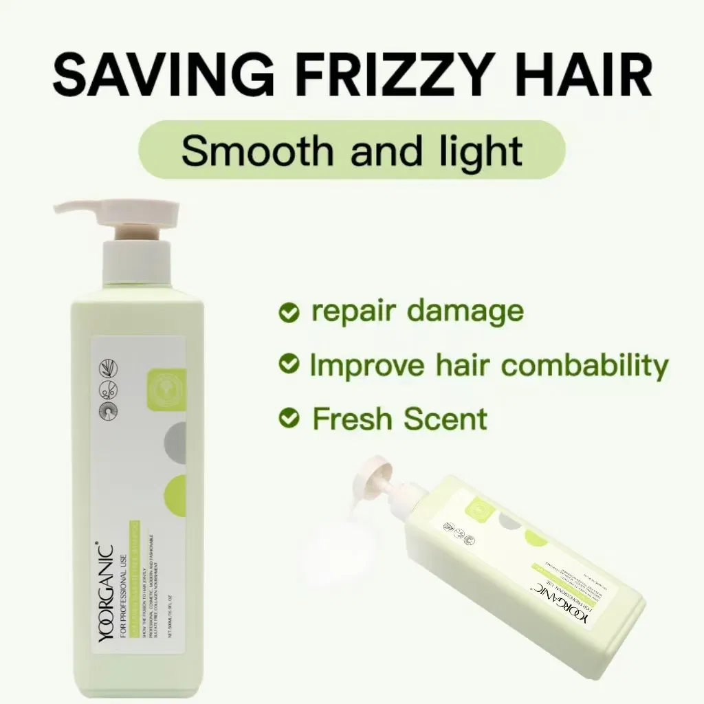 Natural Smooth Hair Shampoo Argan Olive Oil Shampoo and Conditioner Sulfate Free