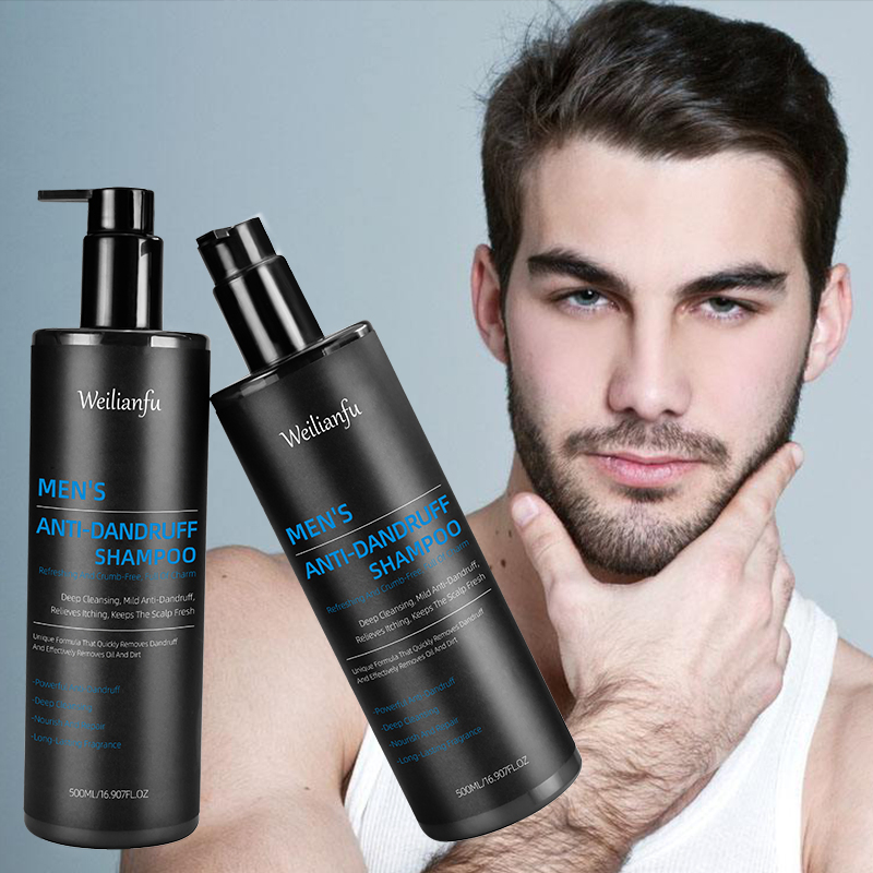 Men's Anti-Dandruff Shampoo and Conditioner Deep Cleansing Hair Shampoo for Oil Control &amp; Refreshing Cleanliness Hair Care