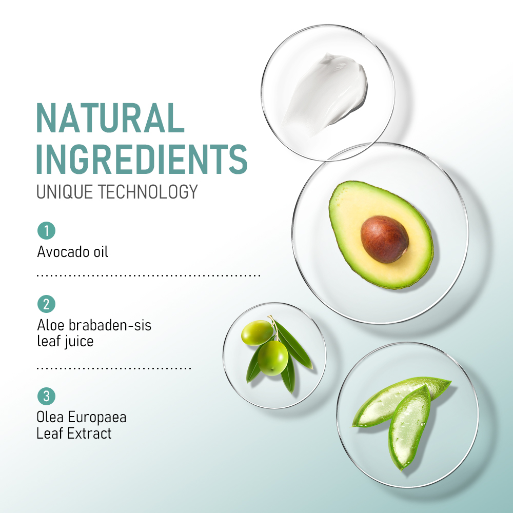 Private Brand Sulfate-free Pure Natural Organic Hair Growth and Anti-hair Loss Anti-Dandruff Volume Avocado Aloe Vera Shampoo