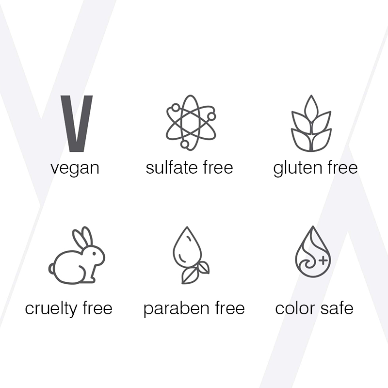 Hot Sale Private Label Nourishing Bleached Dyed Purple Hair Color Protection Shampoo Treatment Bulk