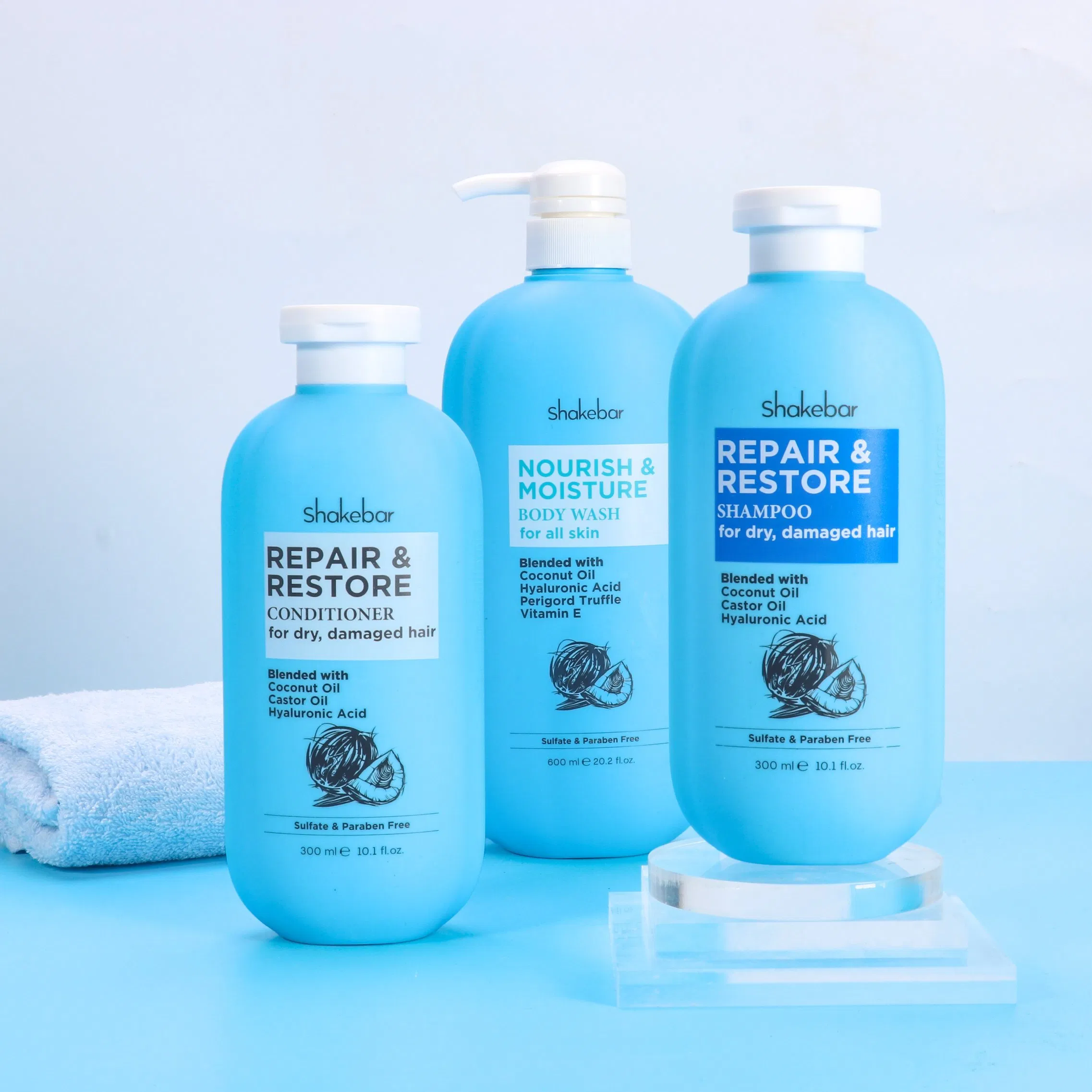 Shakebar Organic Damage Repair Hair Shampoo and Conditioner