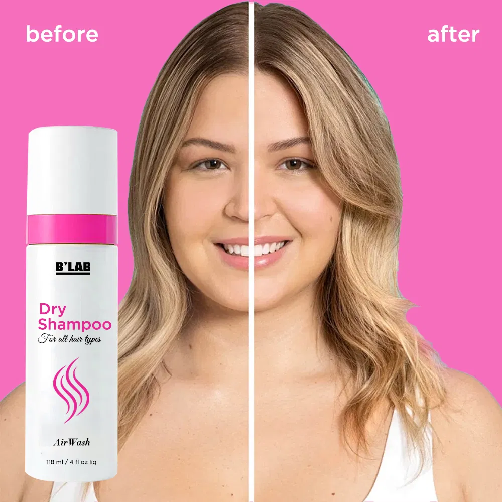 Custom Non-Aerosol Instant Freash Volumizing Hair Dry Shampoo No Rinse Hair Products
