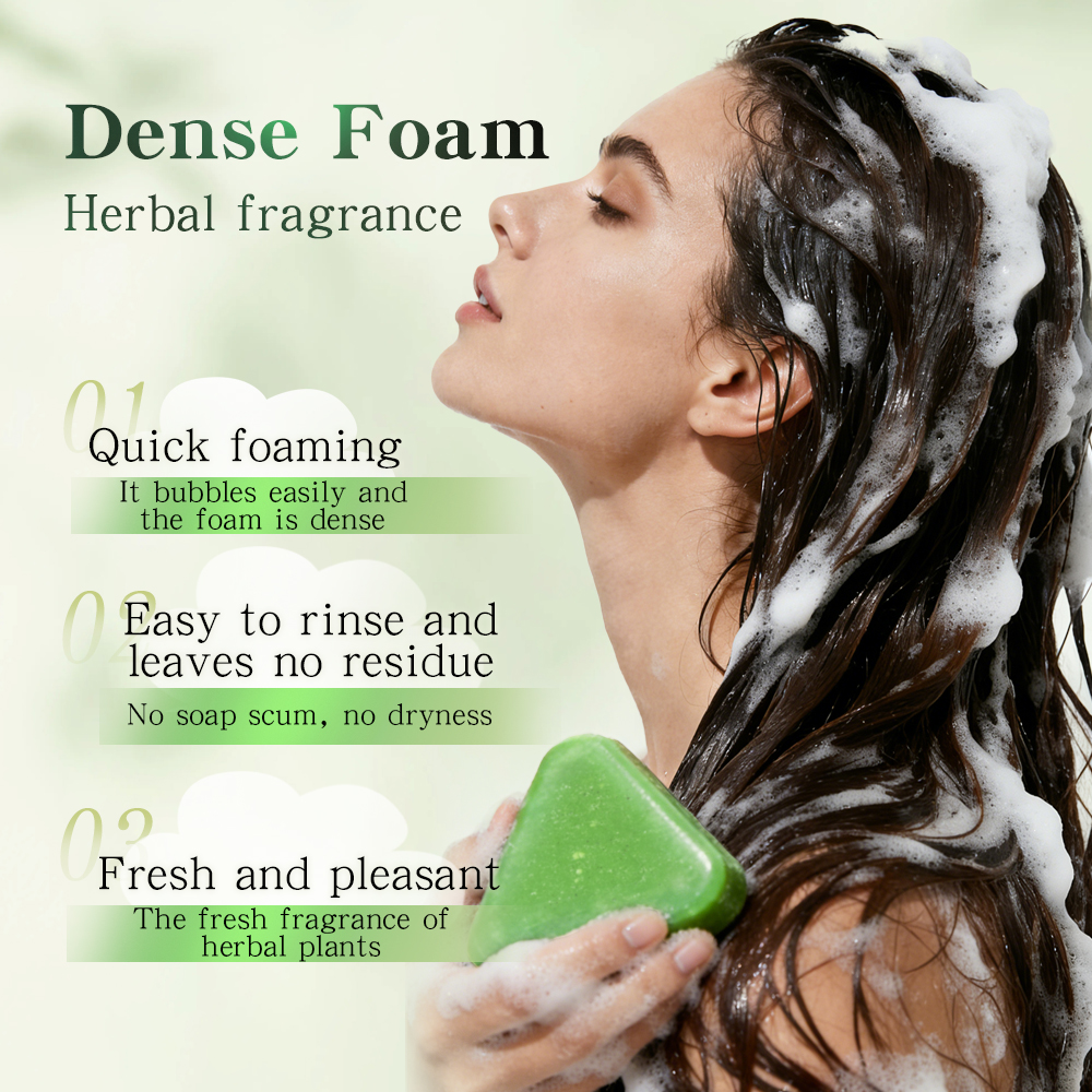 Natural Plant Based Shampoo Bar for All Hair Types